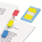 Redi-Tag Page Flags in Pop-Up Dispenser, 1w x 1 7/10h, Yellow, 100/Pack RTG74014