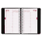 Rediform Brownline Essential Collection Daily Appt. Book, 15-Minute, 5 x 8, Black, 2012 REDCB800BLK