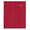 Rediform Coilpro Daily Planner, Ruled, 1 Page/Day, 7-7/8 x 10, Red, 2012 REDC550CRED
