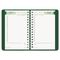 Rediform EcoLogix Recycled Daily Planner, 30-Minute Appts., Wirebound, 8 x 5, Green, 2012 REDCB410WGRN