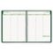 Rediform EcoLogix Recycled Weekly Planner, 15-Minute Appts., 11 x 8-1/2, Green, 2012 REDCB425WGRN