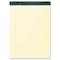 Roaring Spring Recycled Legal Pad, 8 1/2 x 11 3/4 Pad, 8 1/2 x 11 Sheets, 40/Pad, Canary, Dozen ROA74712