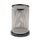 Rolodex Distinctions Jumbo Metal and Wood Pencil Cup, 4 1/2 dia. x 6 1/2, Black ROLE23542