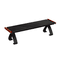 Rolodex Distinctions Off-Desk Shelf, 25 x 7 x 6 5/8, Black/Rich Cherry ROL1813858