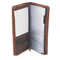 Rolodex Explorer Leather Business Card Book, 96-Card Capacity, 5 x 10 1/8, Brown ROL22336