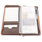 Rolodex Explorer Leather Business Card Book, 96-Card Capacity, 5 x 10 1/8, Brown ROL22336