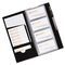 Rolodex Low Profile Business Card Book, 96 Card Capacity, Black ROL76659