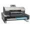 Rolodex Low-Profile Mesh Printer Stand, 21 x 18 x 5 3/4, Black/Silver ROL82413
