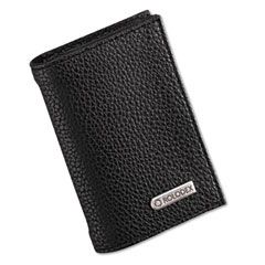 Rolodex Low Profile Personal Card Case, 36-Card Capacity, 2 3/4 x 4, Black ROL76657