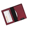 Rolodex Low Profile Personal Card Case, 36-Card Capacity, 2 3/4 x 4, Red ROL76649