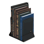 Rolodex Mesh Bookends, Steel, 5 1/4 x 6 1/4 x 5, Steel, Black ROL22331ELD