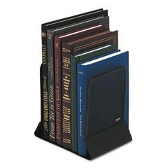 Rolodex Mesh Bookends, Steel, 5 1/4 x 6 1/4 x 5, Steel, Black ROL22331ELD