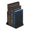 Rolodex Mesh Bookends, Steel, 5 1/4 x 6 1/4 x 5, Steel, Black ROL22331ELD