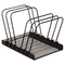 Rolodex Mesh Flip File Folder Sorter, Five Sections, Black, 7 4/5 x 1 7/8 x 10 2/5 ROL1742323
