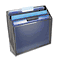 Rolodex Mesh Three-Tier Organizer, 12 3/4 x 3 1/2 x 11 1/2, Black ROL22347ELD