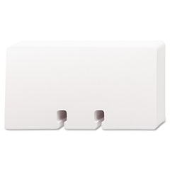 Rolodex Plain Unruled Refill Card, 2 1/4 x 4, White, 100 Cards/Pack ROL67558