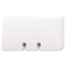 Rolodex Plain Unruled Refill Card, 2 1/4 x 4, White, 100 Cards/Pack ROL67558