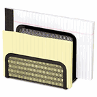 Rolodex Ribbon Mesh Mini Sorter, Five Sections, 3 1/4 x 5 4/5 x 5 1/5, Black ROL1773087