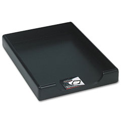 Rolodex Wood Tones Legal Desk Tray, Wood, Black ROL62546