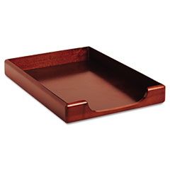 Rolodex Wood Tones Legal Desk Tray, Wood, Mahogany ROL23360