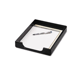 Rolodex Wood Tones Letter Desk Tray, Wood, Black ROL62523
