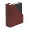 Rolodex Wood Tones Magazine File, 3 1/2 x 10 1/4 x 11 3/4, Mahogany ROL4079