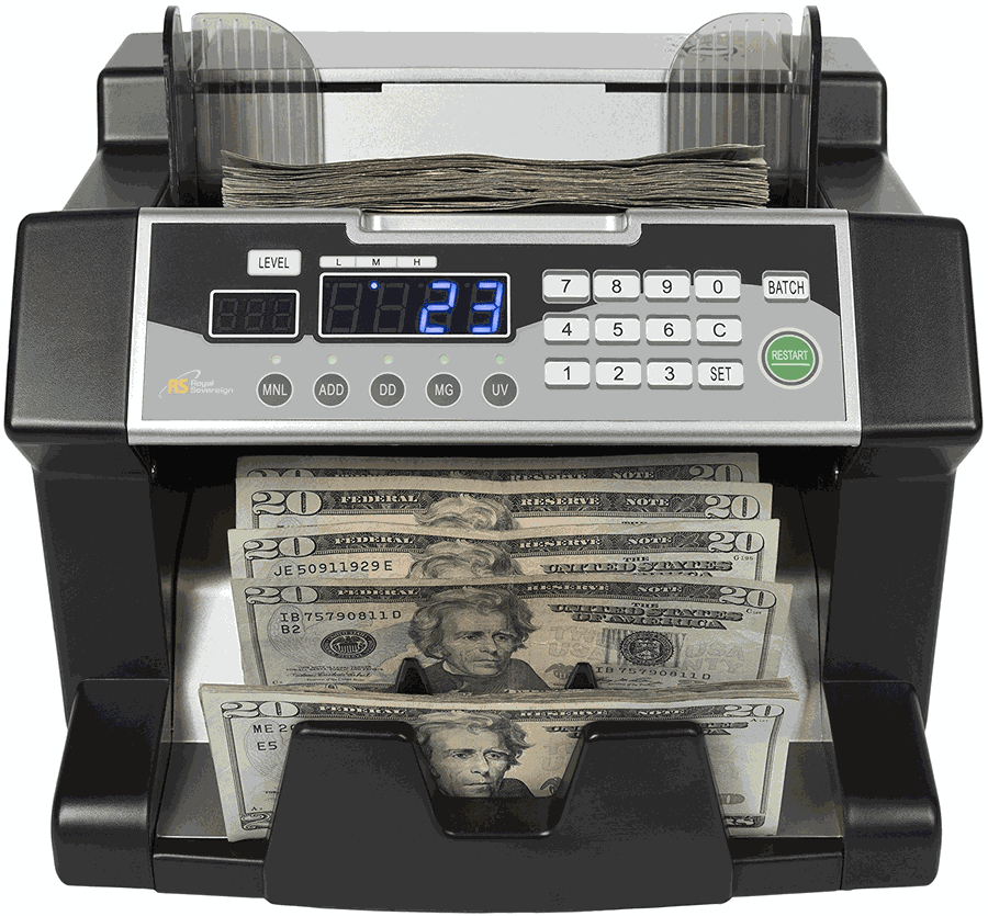 Royal Sovereign Money Counting Machine, High Speed Bill