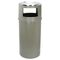 Rubbermaid Commercial Ash/Trash Classic Container w/o Doors, Round, 25 gal, Beige RCP818288BEI