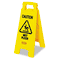 Rubbermaid Commercial Caution Wet Floor Floor Sign, Plastic, 11 x 1-1/2 x 26, Bright Yellow RCP611277YW