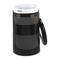 Rubbermaid Commercial Classics Perforated Open Top Receptacle, Round, Steel, 51 gal, Black RCPS55ETBK