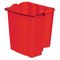 Rubbermaid Commercial Dirty Water Bucket for Wavebrake Bucket/Wringer, 18-Quart, Red RCP9C74RED
