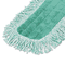 Rubbermaid Commercial Dust Pad w/Fringe, Microfiber, 18" Long, Green RCPQ418GN
