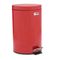Rubbermaid Commercial Economical Step Can, Round, Steel, 3 1/2 gal, Red RCPMST35ERD