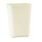 Rubbermaid Commercial Fire-Resistant Wastebasket, Rectangular, Fiberglass 10 gal, Beige RCP254400BG