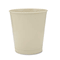 Rubbermaid Commercial Fire-Safe Wastebasket, Round, Steel, 6 1/2 gal, Almond RCPWB26AL