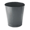 Rubbermaid Commercial Fire-Safe Wastebasket, Round, Steel, 6 1/2 gal, Gray RCPWB26GY