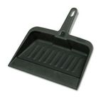 Rubbermaid Commercial Heavy-Duty Dustpan, 8-1/4 Wide, Polypropylene, Charcoal RCP2005CHA