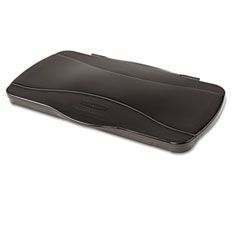 Rubbermaid Commercial Hinged Lid for Vented Slim Jim, 20 3/8 x 11 3/8 x 2 3/4, Black RCP267400BK