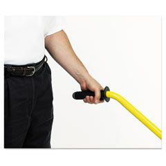Rubbermaid Commercial HYGEN 58 Quick-Connect Handle, Yellow RCPQ750YW