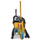 Rubbermaid Commercial HYGEN HYGEN Clean Water System Filter Bucket with Wringer Combo, 24 x 36 x 21, Yellow RCP1791797