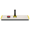 Rubbermaid Commercial HYGEN Microfiber Quick Connect Frame, Squeegee, 24"w x 4 1/2d, Aluminum,Yellow RCPQ570