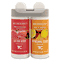 Rubbermaid Commercial Microburst Duet Refills, Cotton Berry/Refreshing Citrus, 4 oz, 4 per Carton RCP3485952