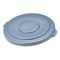 Rubbermaid Commercial Round Brute Lid, 26-3/4" Diameter, Gray RCP265400GY