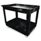 Rubbermaid Commercial Service/Utility Cart, 2-Shelf, 24w x 40d x 31-1/4h, Black RCP9T6700BLA