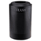 Rubbermaid Commercial Silhouette Waste Receptacle, Round, Steel, 26 gal, Textured Black RCPDRR24TTBK