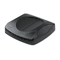 Rubbermaid Commercial Swing Top Lid for Untouchable Recycling Center, 16" Square, Black RCP268988BK