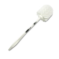 Rubbermaid Commercial Toilet Bowl Brush, White Plastic RCP631000WE