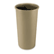 Rubbermaid Commercial Untouchable Waste Container, Round, Plastic, 22 gal, Beige RCP354600BG