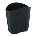 Rubbermaid Regeneration Recycled Super Pencil Cup, Plastic, 5 1/8 x 3 7/8 x 5 1/4, Black RUB86022