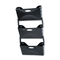 Rubbermaid Ultra Hot File Three Pocket Wall File Set, Legal, Black RUB18563